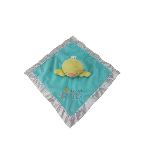 Magic Years My First Easter Chick Duck Baby Rattle Secrity Blanket Lovey 12" - Picture 3 of 9
